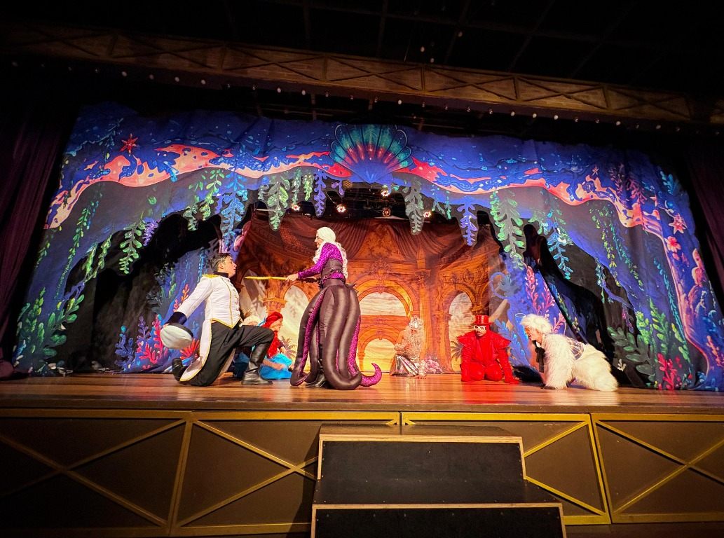 Cena do musical: O palco do musical